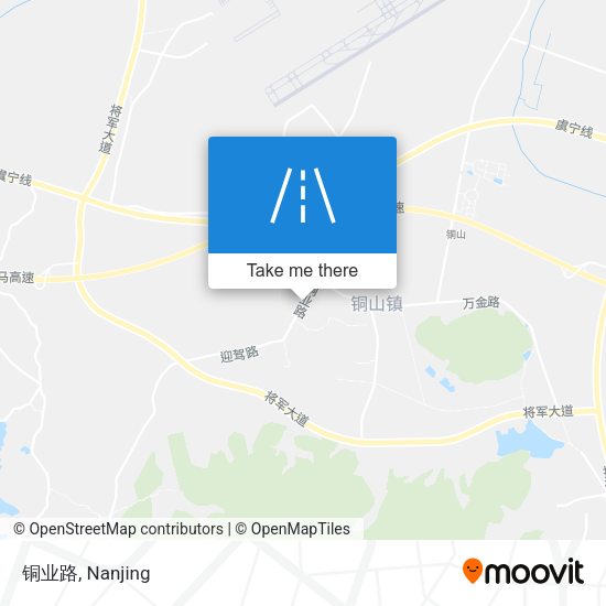 铜业路 map
