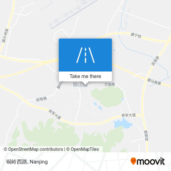 铜岭西路 map