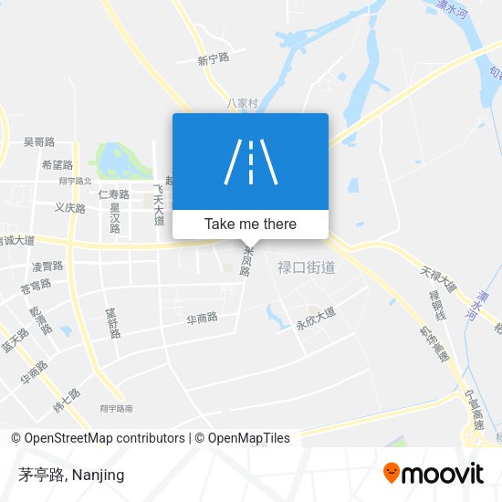 茅亭路 map