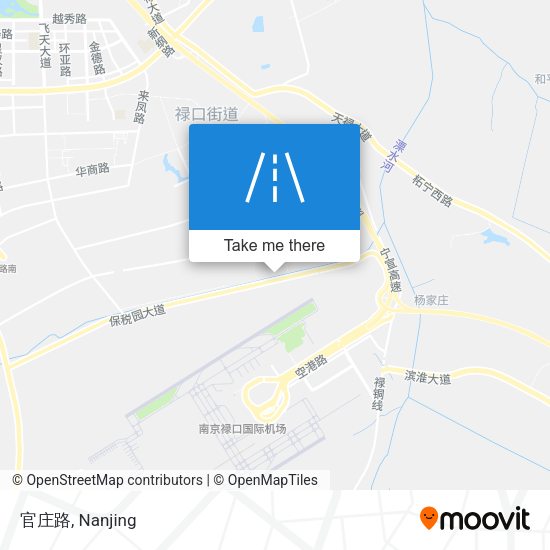 官庄路 map
