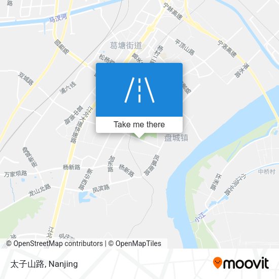 太子山路 map
