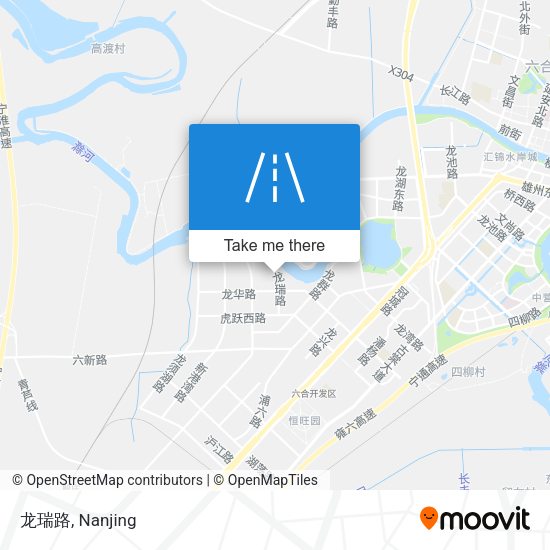 龙瑞路 map