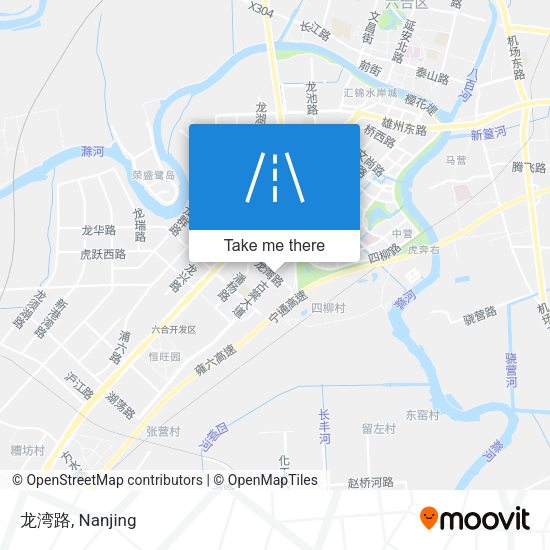 龙湾路 map