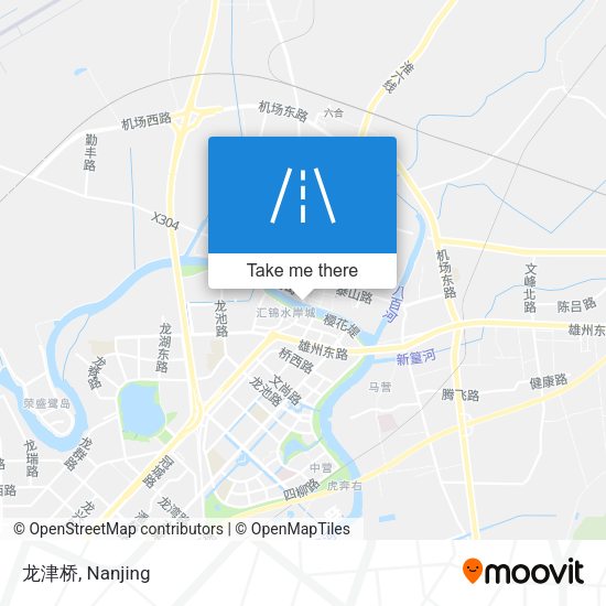 龙津桥 map