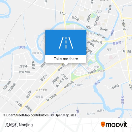龙城路 map