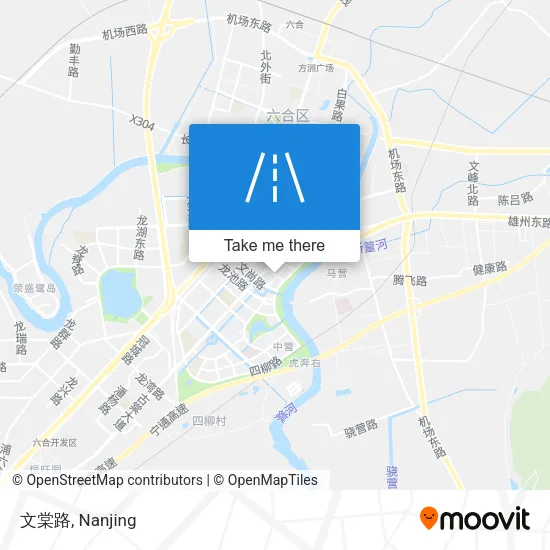 文棠路 map