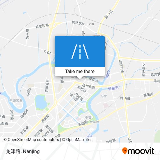 龙津路 map