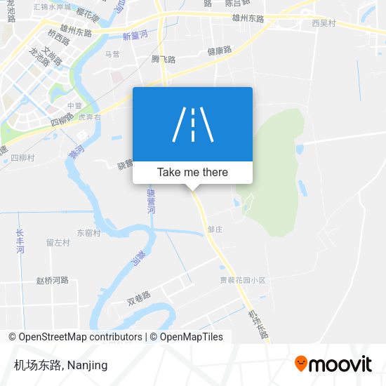 机场东路 map
