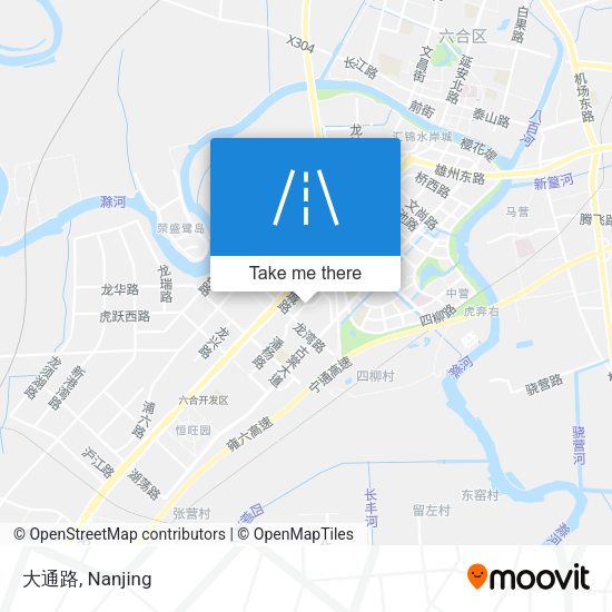 大通路 map