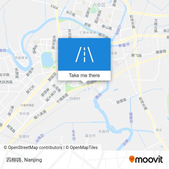 四柳路 map