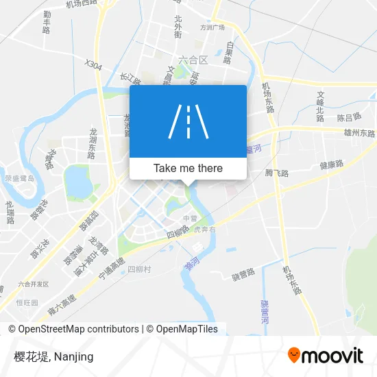 樱花堤 map