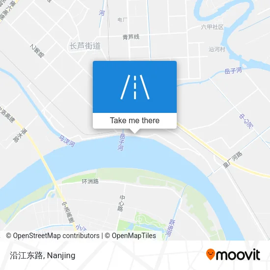 沿江东路 map