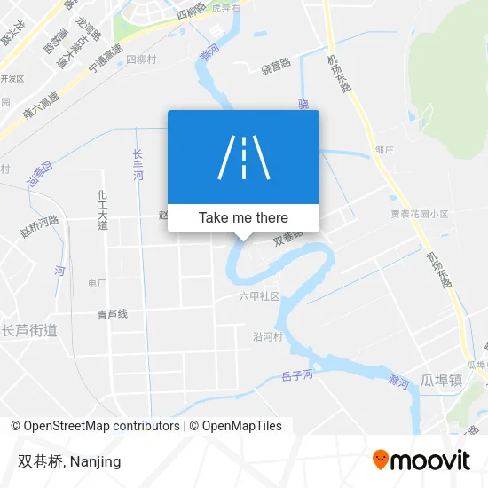 双巷桥 map