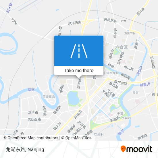 龙湖东路 map