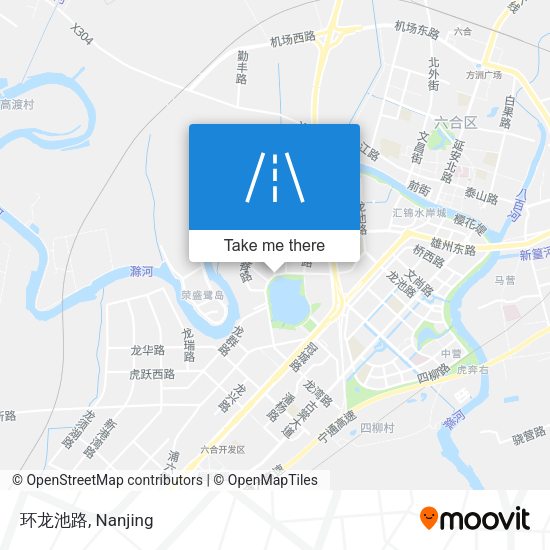 环龙池路 map