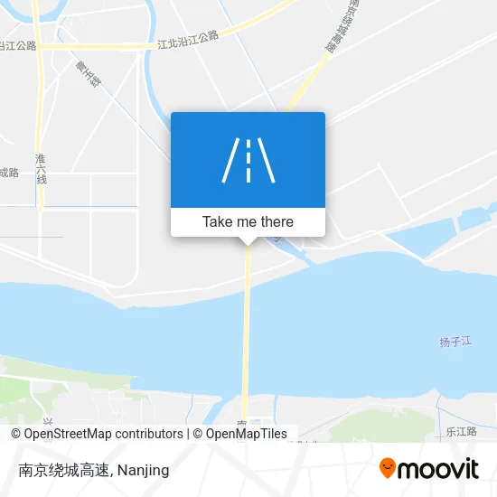 南京绕城高速 map