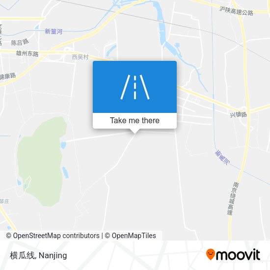 横瓜线 map