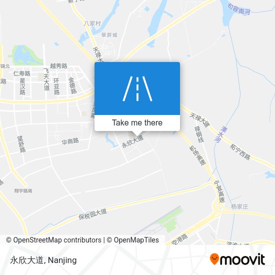 永欣大道 map