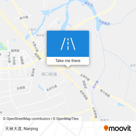 天禄大道 map