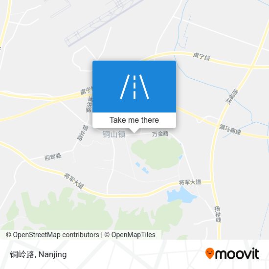 铜岭路 map