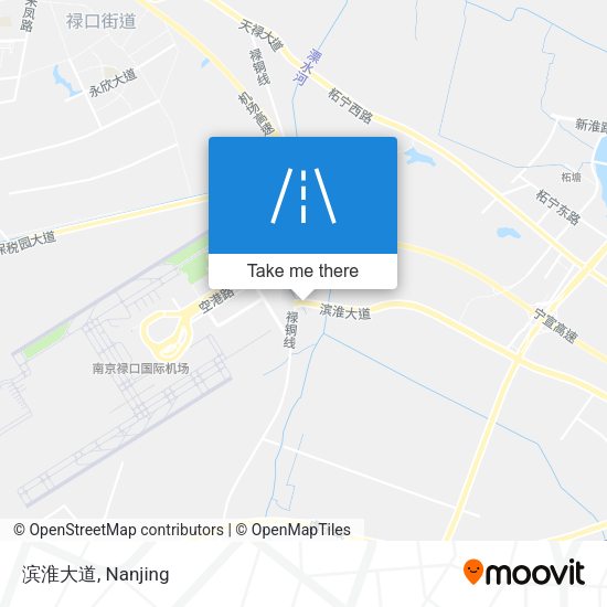 滨淮大道 map