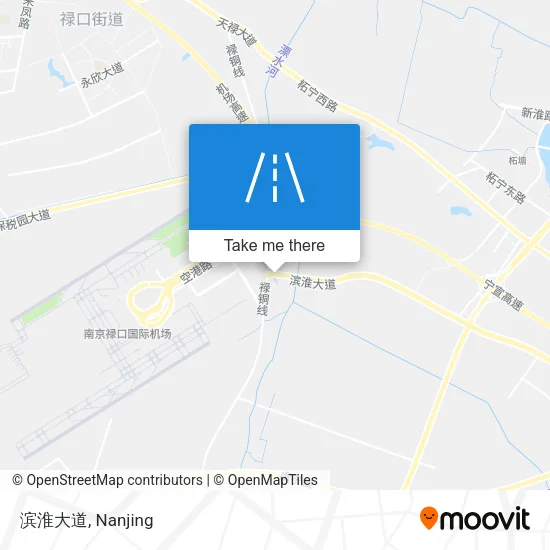 滨淮大道 map