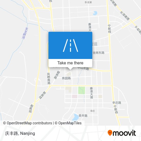 庆丰路 map