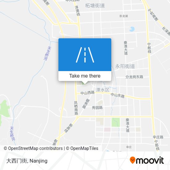 大西门街 map