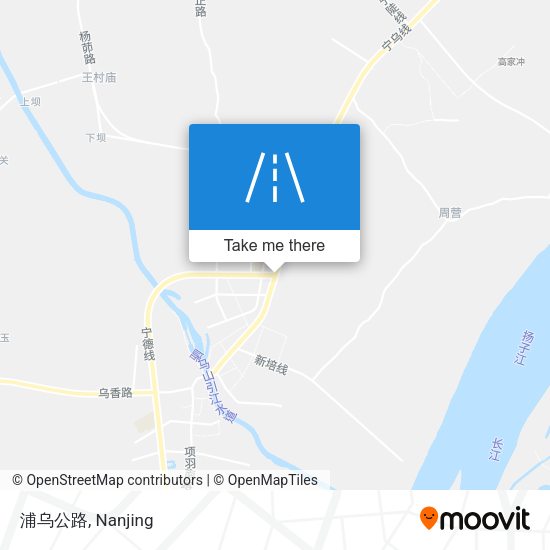 浦乌公路 map