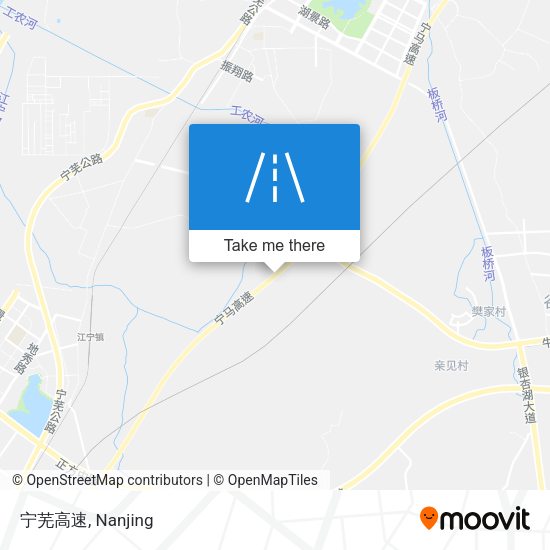 宁芜高速 map