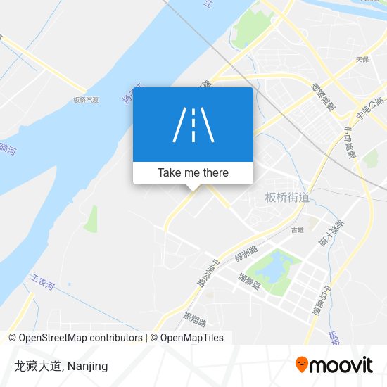 龙藏大道 map