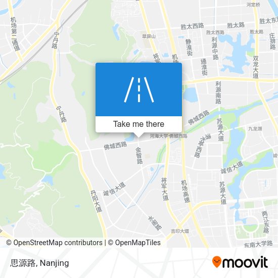 思源路 map