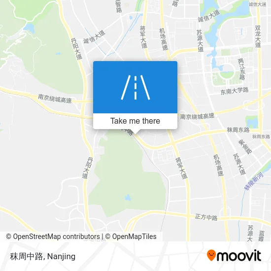 秣周中路 map