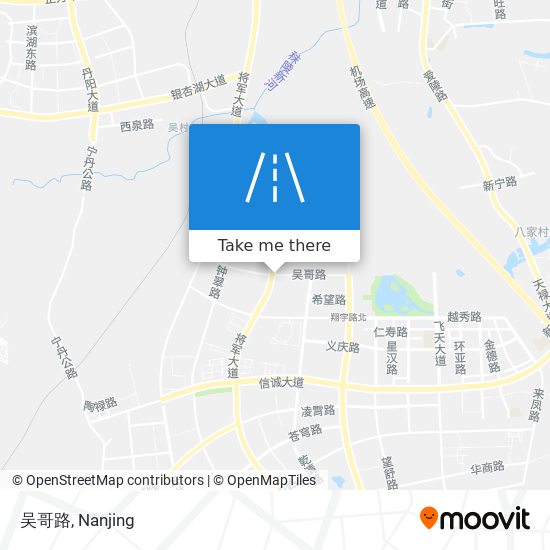 吴哥路 map