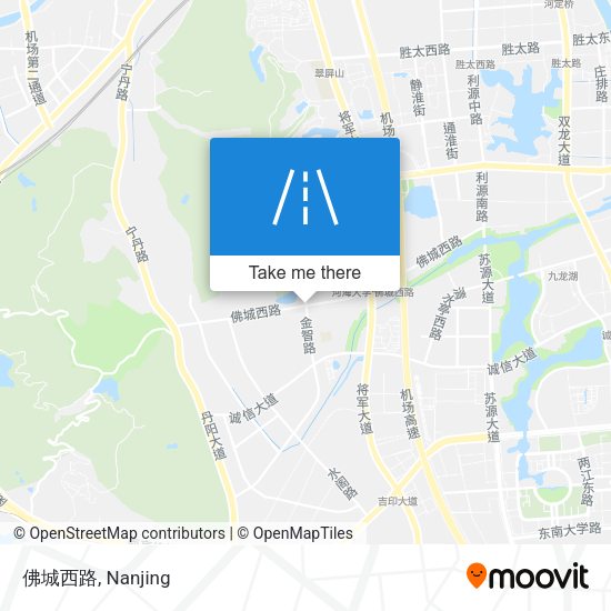 佛城西路 map