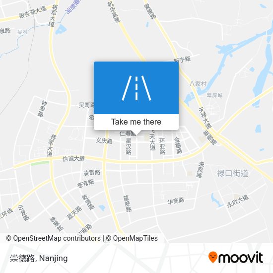 崇德路 map