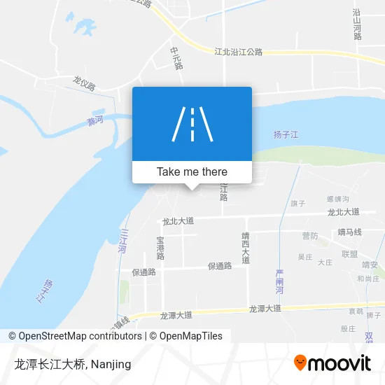 龙潭长江大桥 map