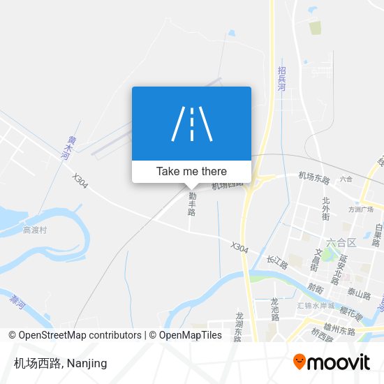 机场西路 map