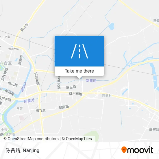 陈吕路 map