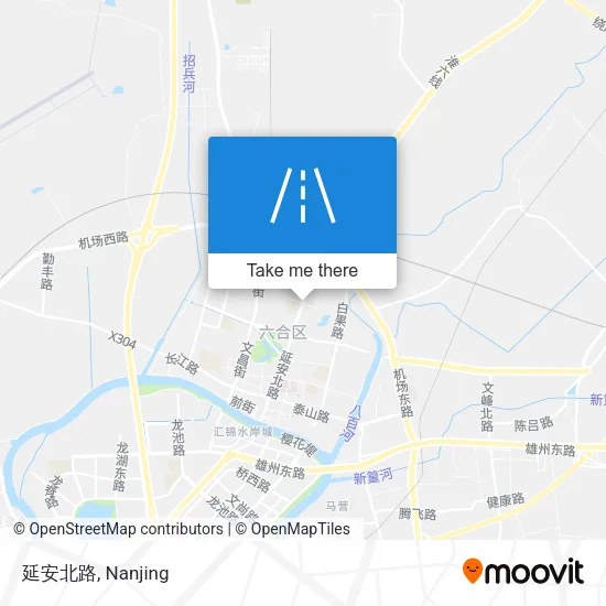 延安北路 map