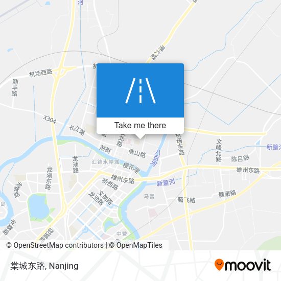 棠城东路 map
