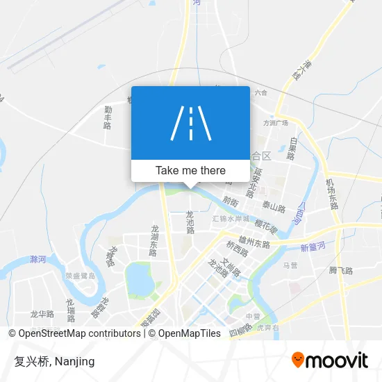 复兴桥 map