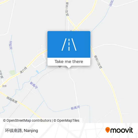 环镇南路 map
