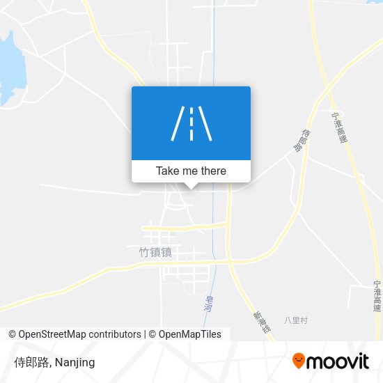 侍郎路 map