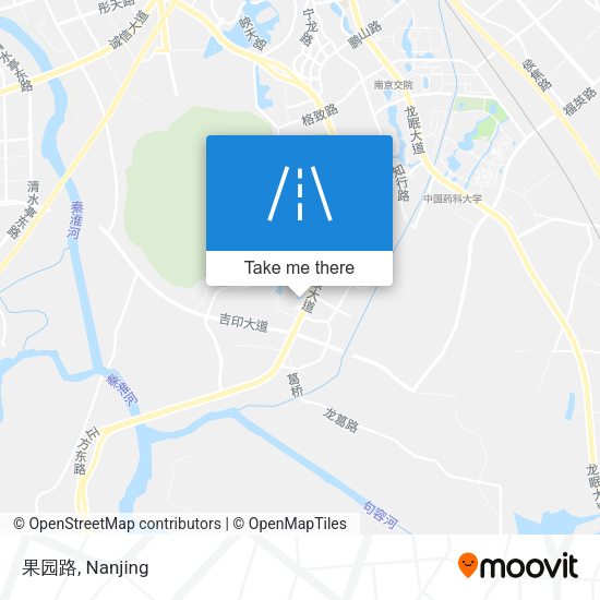果园路 map