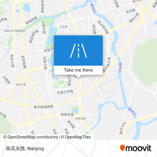 南高东路 map