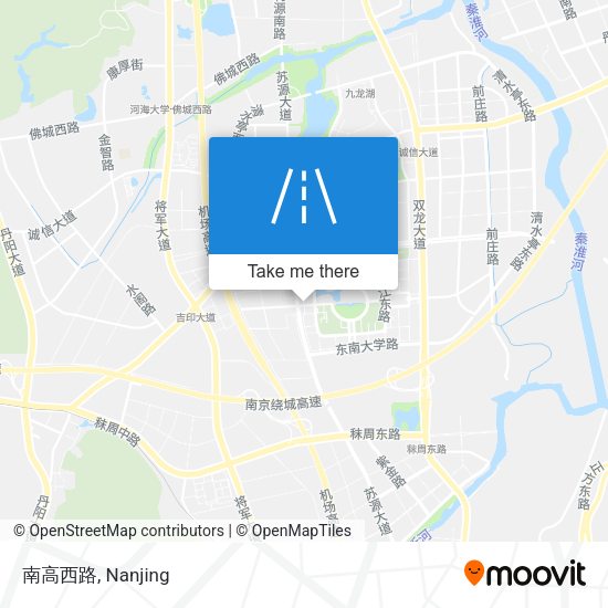 南高西路 map