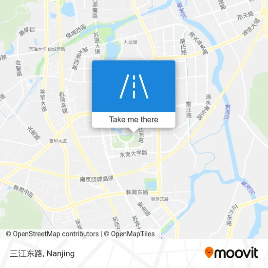 三江东路 map
