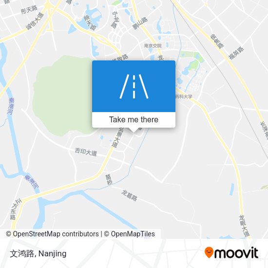 文鸿路 map
