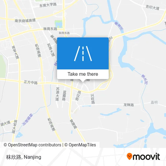 秣欣路 map